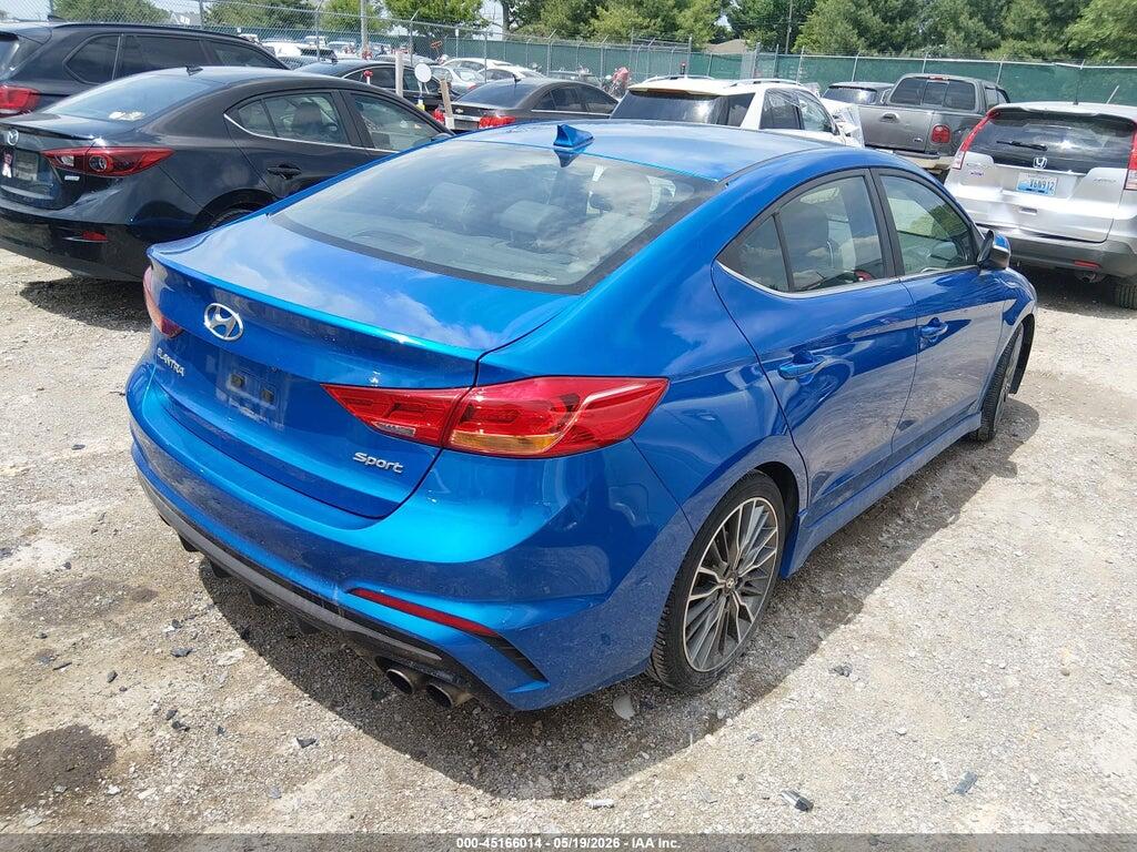 KMHD04LB9HU327776 2017 HYUNDAI ELANTRA photo no. 4