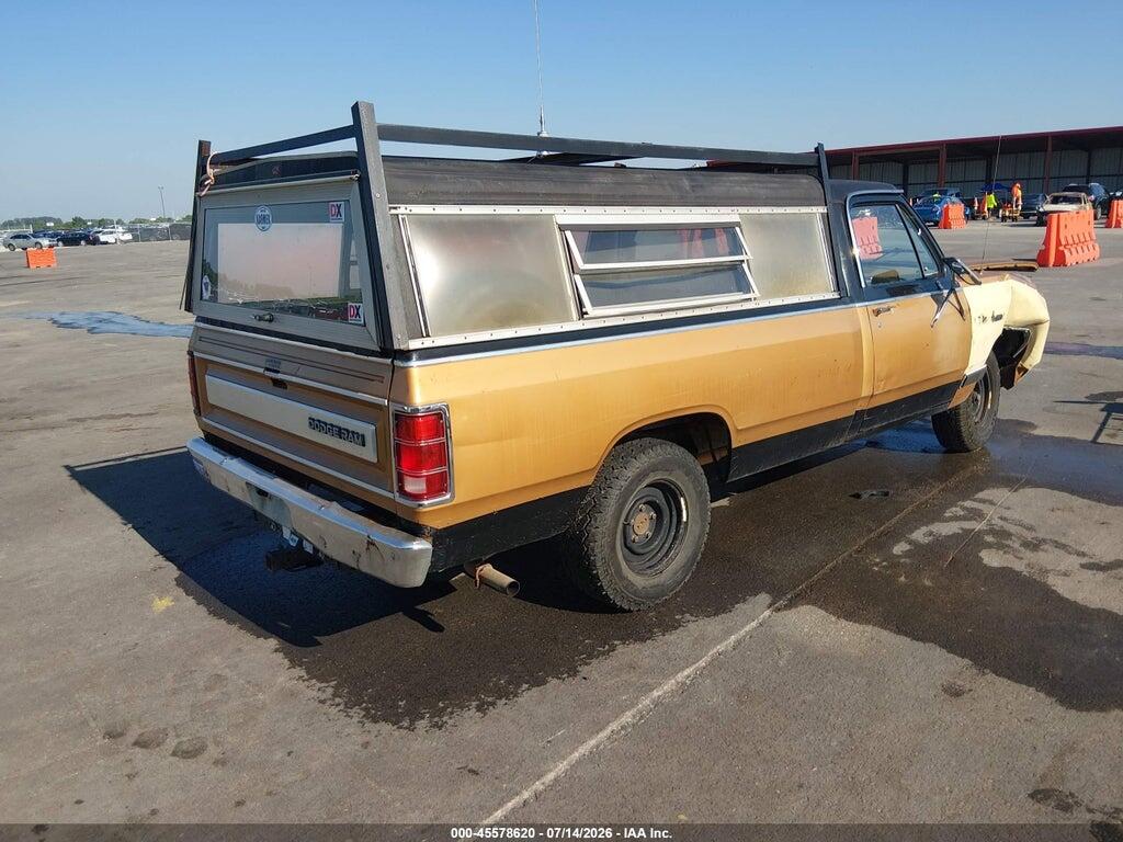 1B7FD14TXFS706477 1985 DODGE D-SERIES photo no. 4