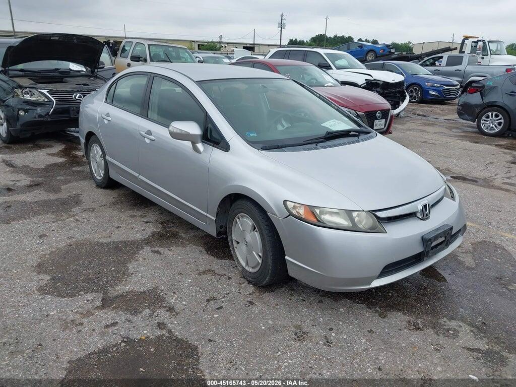 JHMFA36287S018115 2007 HONDA CIVIC HYBRID photo no. 1