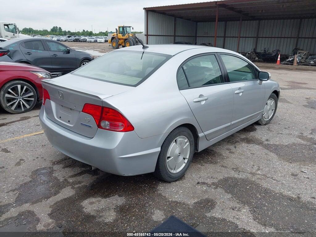 JHMFA36287S018115 2007 HONDA CIVIC HYBRID photo no. 4