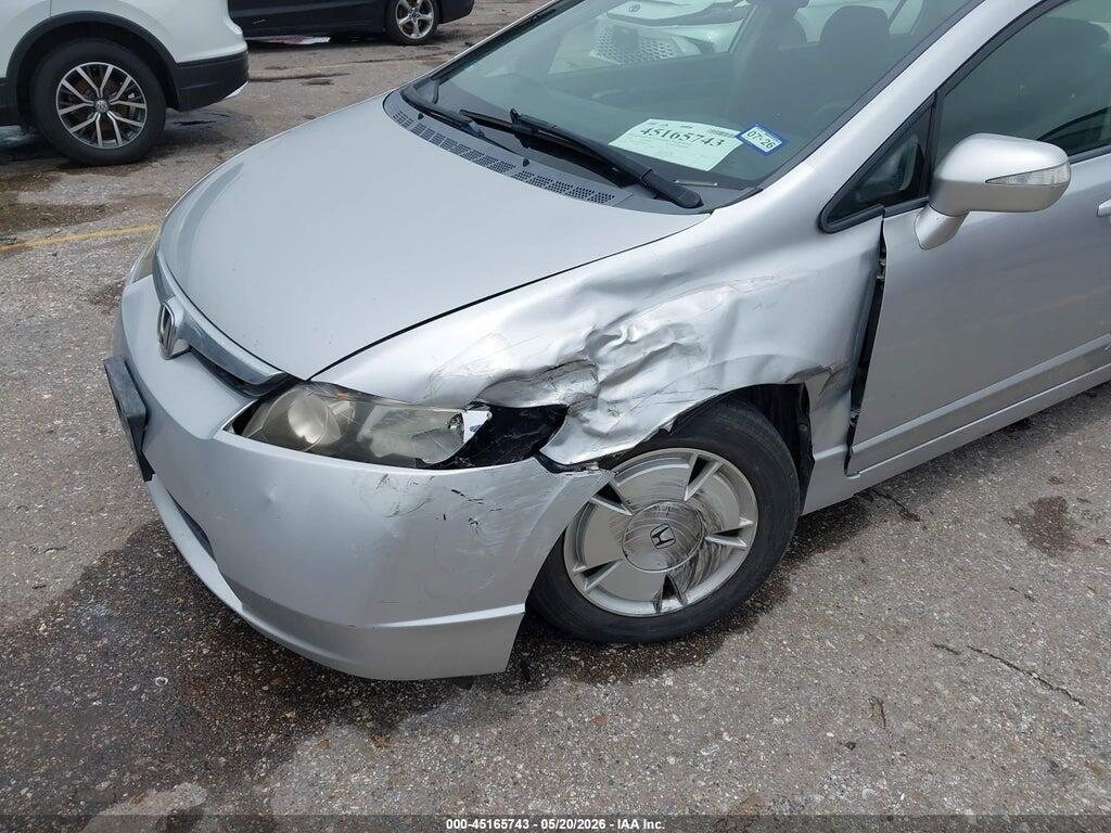 JHMFA36287S018115 2007 HONDA CIVIC HYBRID photo no. 6