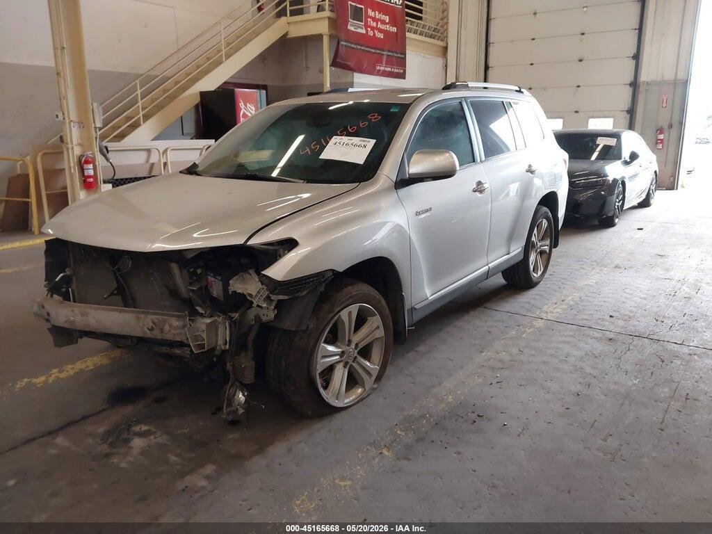 5TDDK3EH2CS139429 2012 TOYOTA HIGHLANDER photo no. 2