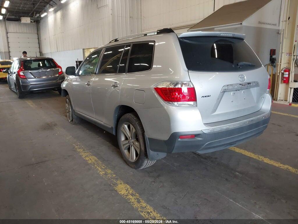 5TDDK3EH2CS139429 2012 TOYOTA HIGHLANDER photo no. 3