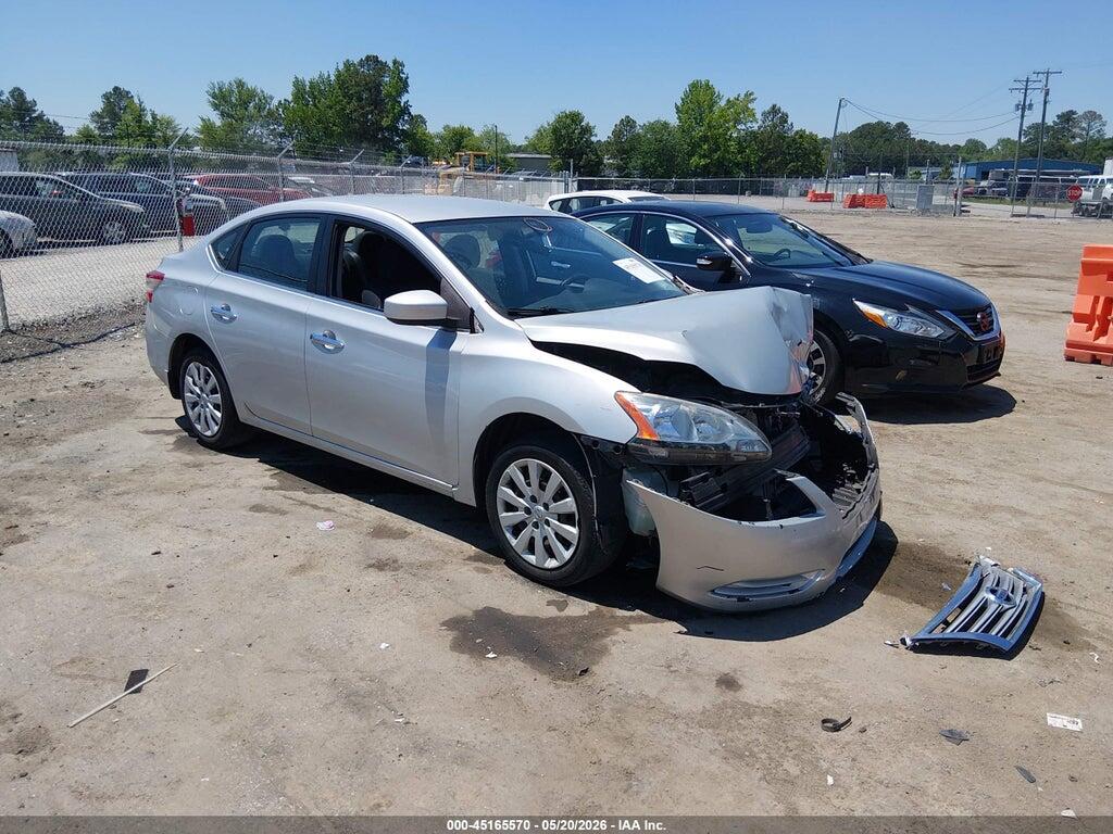 3N1AB7AP9EY337771 2014 NISSAN SENTRA photo no. 1