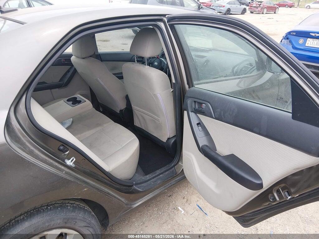 KNAFU4A27A5850277 2010 KIA FORTE photo no. 8
