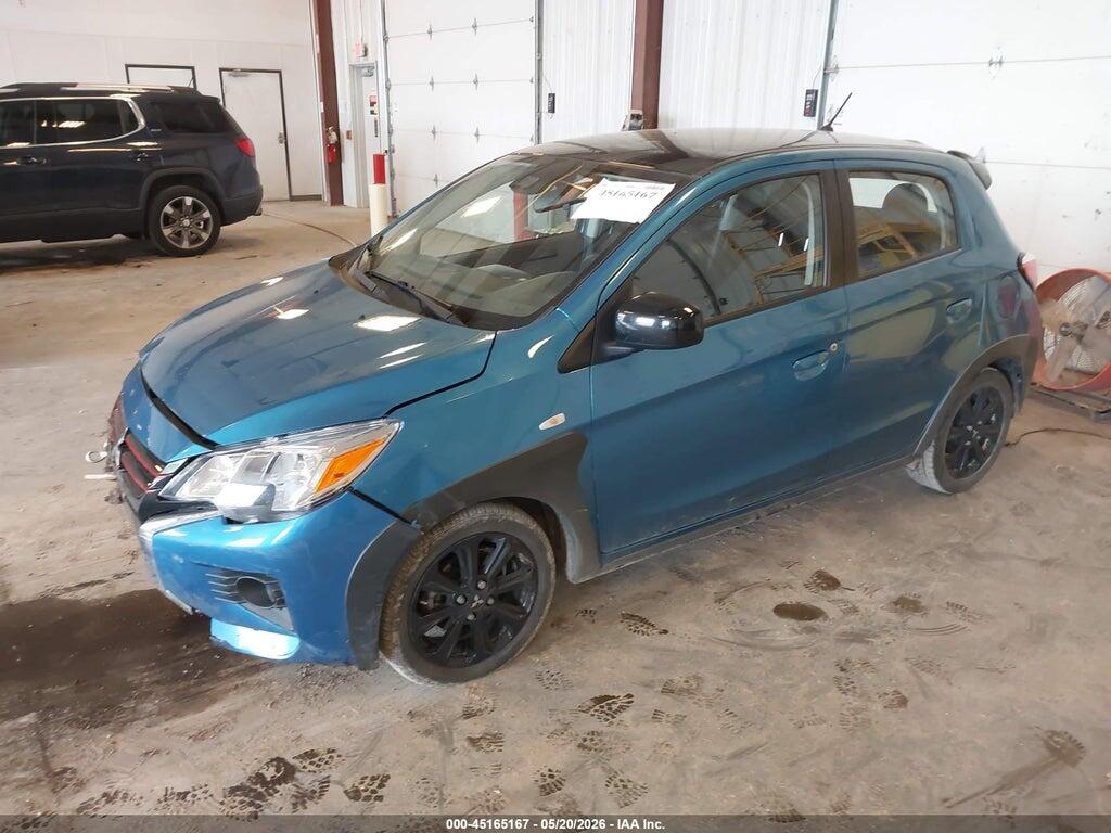 ML32AWHJ8PH001420 2023 MITSUBISHI MIRAGE photo no. 2
