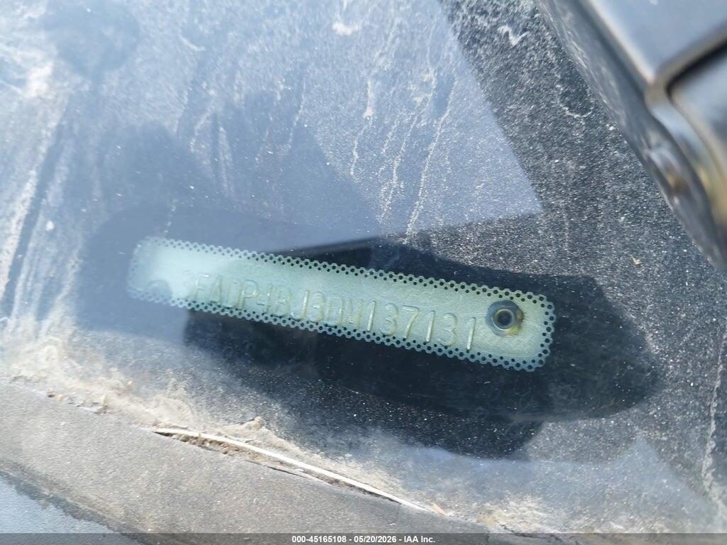 3FADP4BJ3DM137131 2013 FORD FIESTA photo no. 9