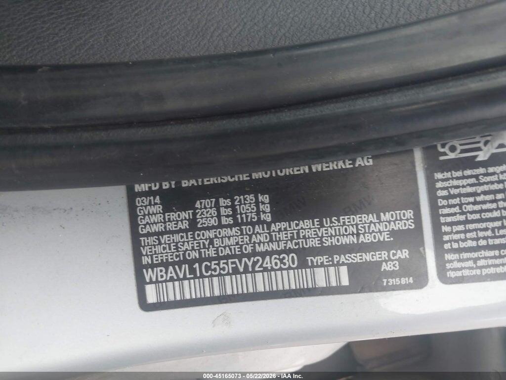 WBAVL1C55FVY24630 2015 BMW X1 photo no. 9