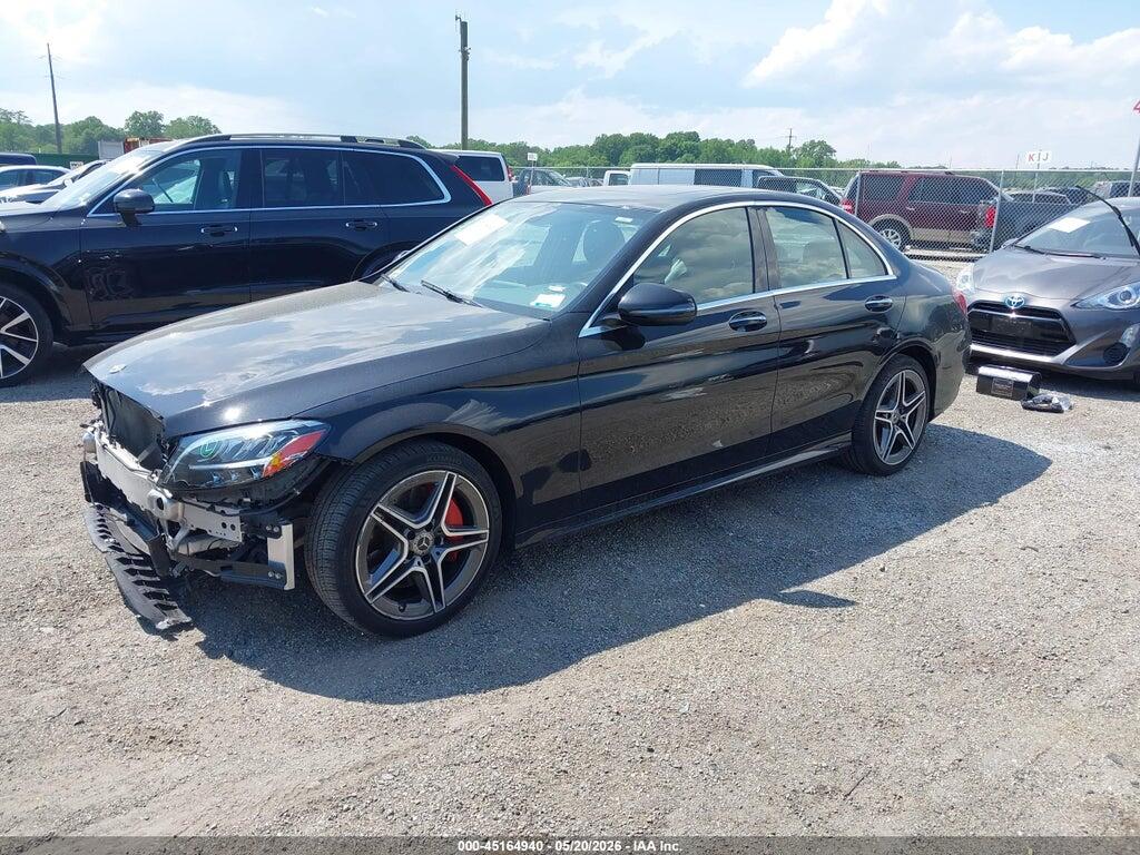 55SWF8EB9LU330175 2020 MERCEDES-BENZ C 300 photo no. 2