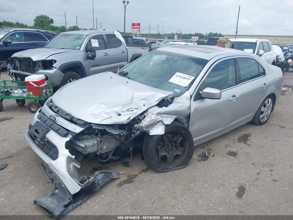 3FAHP0HA6BR139876 2011 FORD FUSION photo no. 2