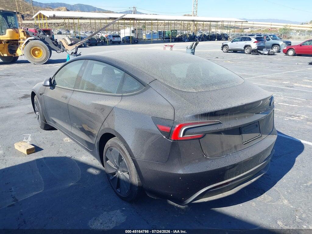 5YJ3E1EA1SF032904 2025 TESLA MODEL 3 photo no. 3