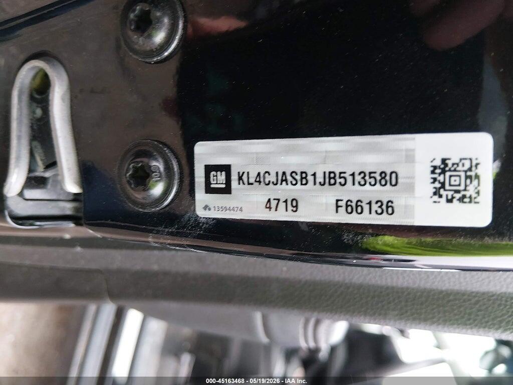 KL4CJASB1JB513580 2018 BUICK ENCORE photo no. 9