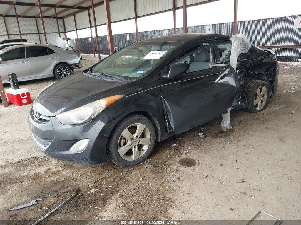 5NPDH4AE4DH151590 2013 HYUNDAI ELANTRA photo no. 2