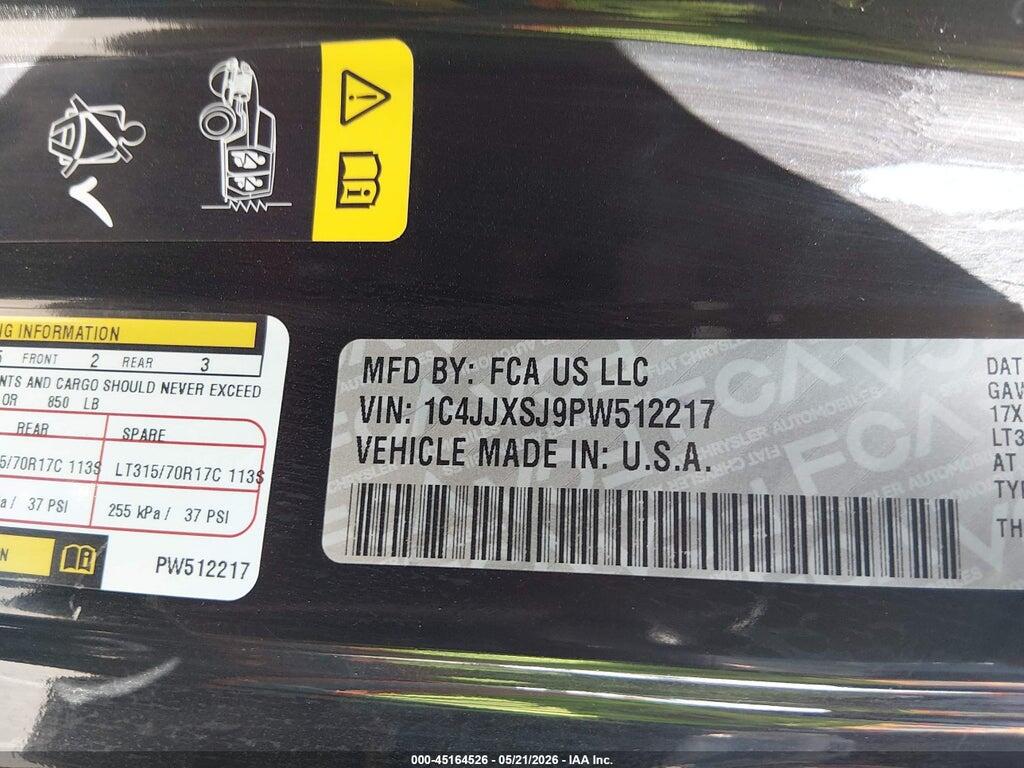 1C4JJXSJ9PW512217 2023 JEEP WRANGLER photo no. 9