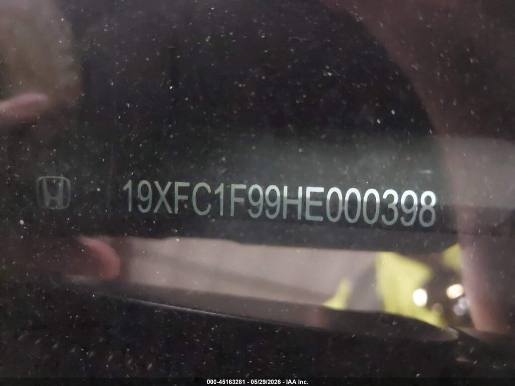 19XFC1F99HE000398 2017 HONDA CIVIC photo no. 9