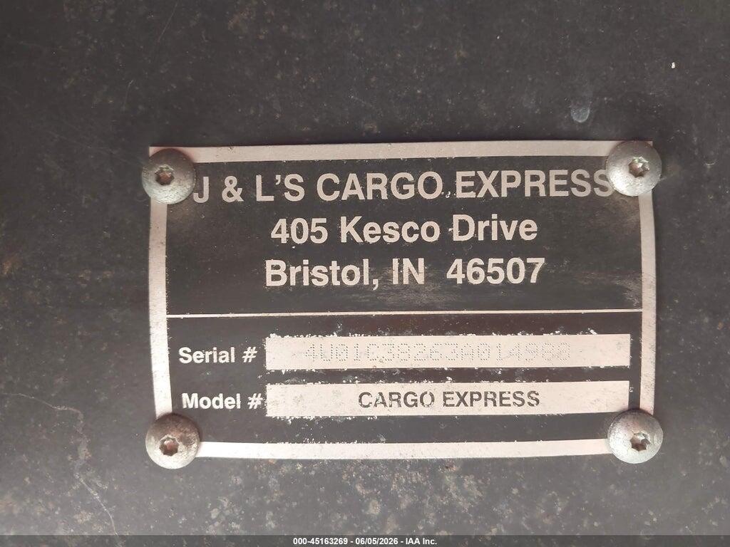 4U01C38263A014988 2003 J & L UTILITY TRLR photo no. 11