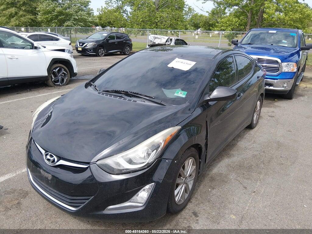 5NPDH4AE5GH765326 2016 HYUNDAI ELANTRA photo no. 2