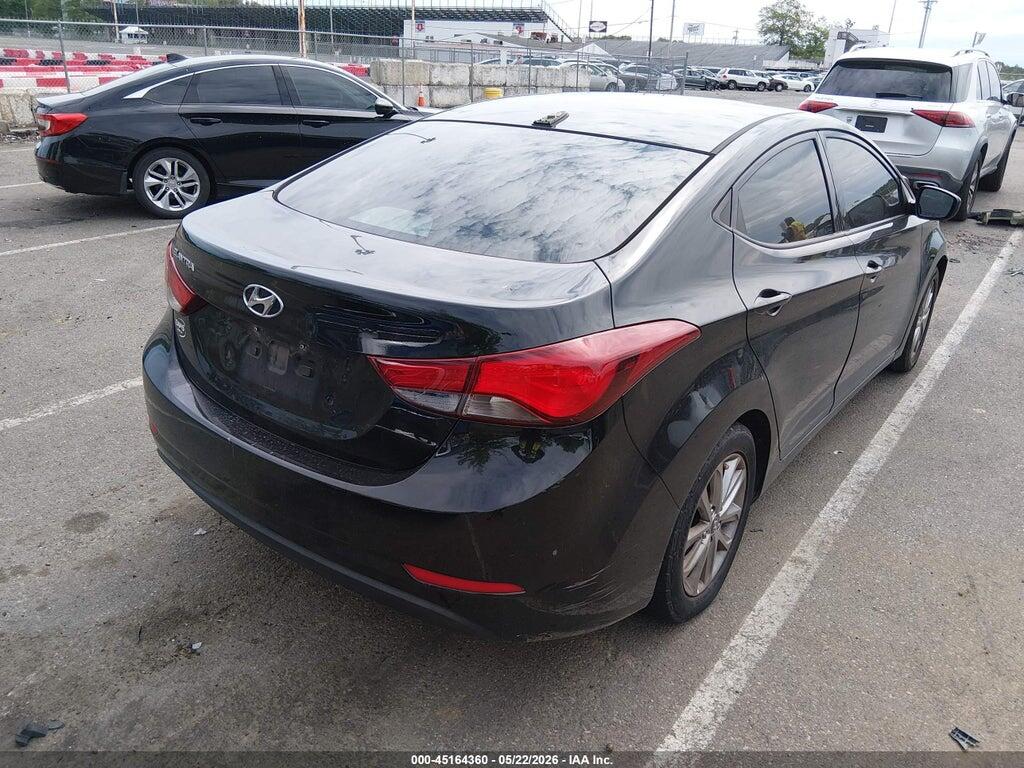 5NPDH4AE5GH765326 2016 HYUNDAI ELANTRA photo no. 4