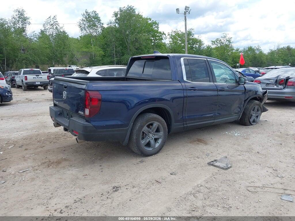 5FPYK3F54NB030801 2022 HONDA RIDGELINE photo no. 4