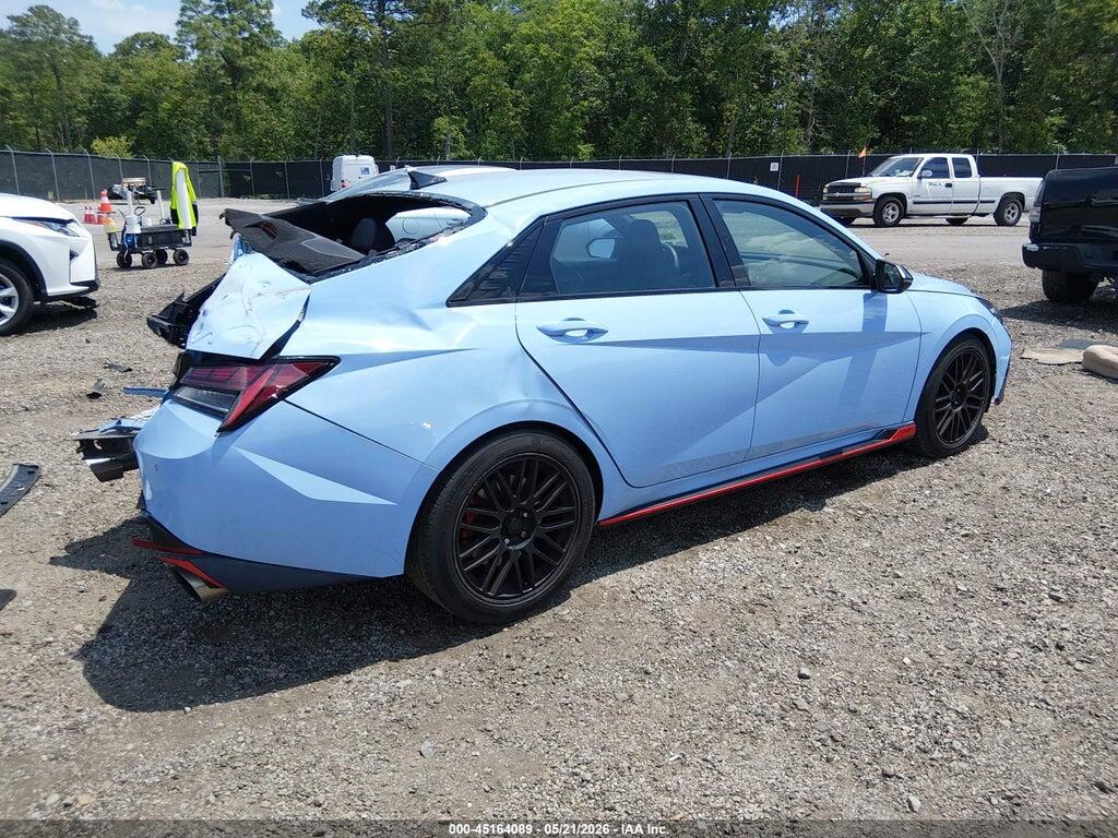 KMHLW4AK1PU015396 2023 HYUNDAI ELANTRA N photo no. 4