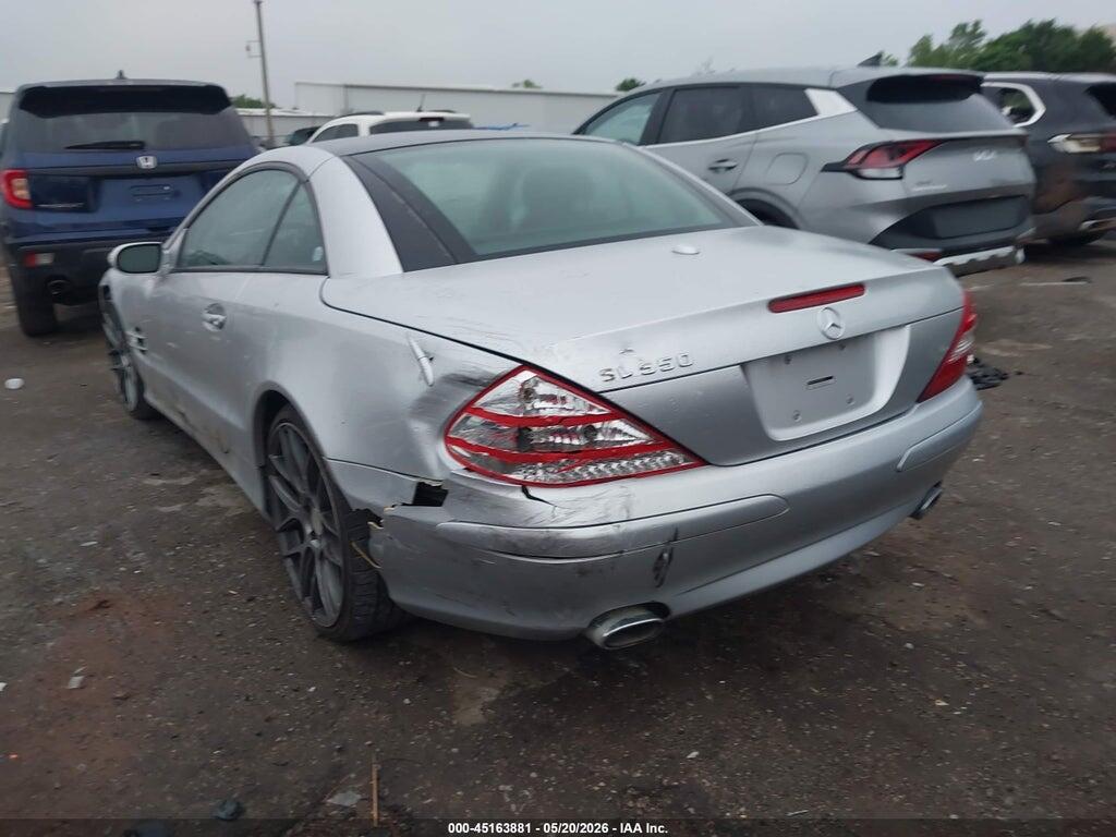 WDBSK71F18F136076 2008 MERCEDES-BENZ SL 550 photo no. 3