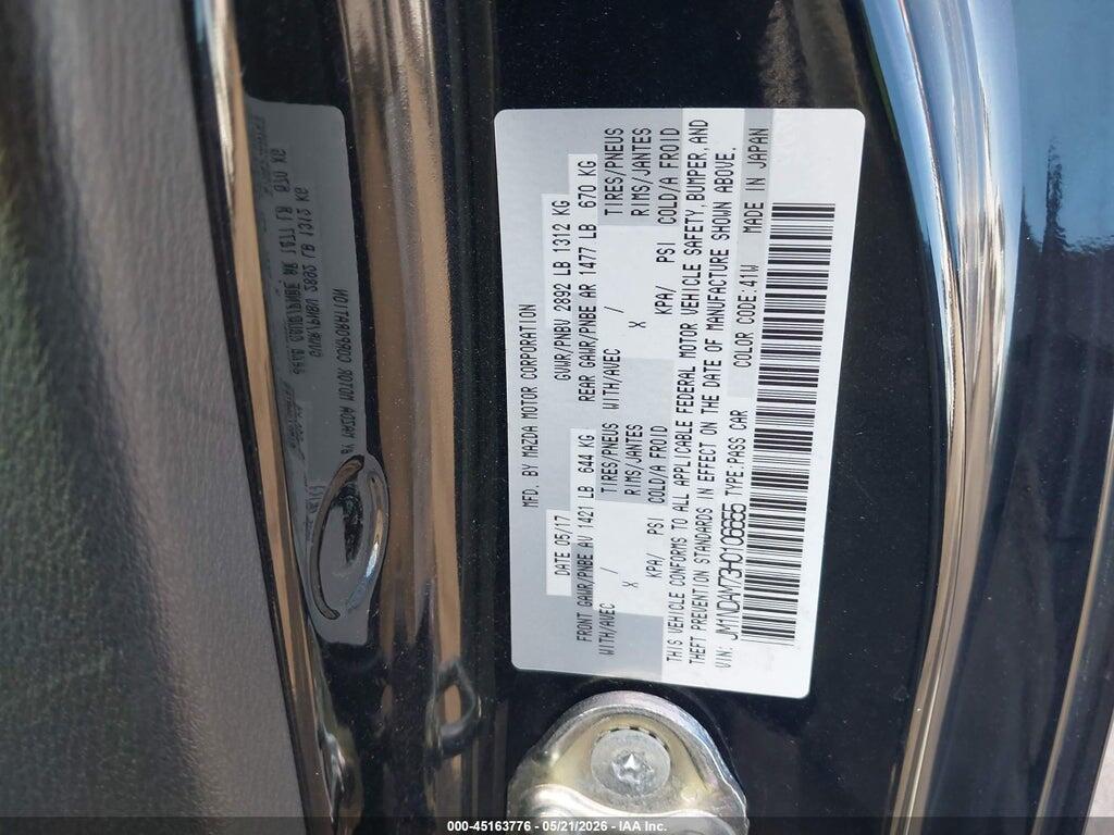 JM1NDAM73H0106655 2017 MAZDA MX-5 MIATA RF photo no. 9