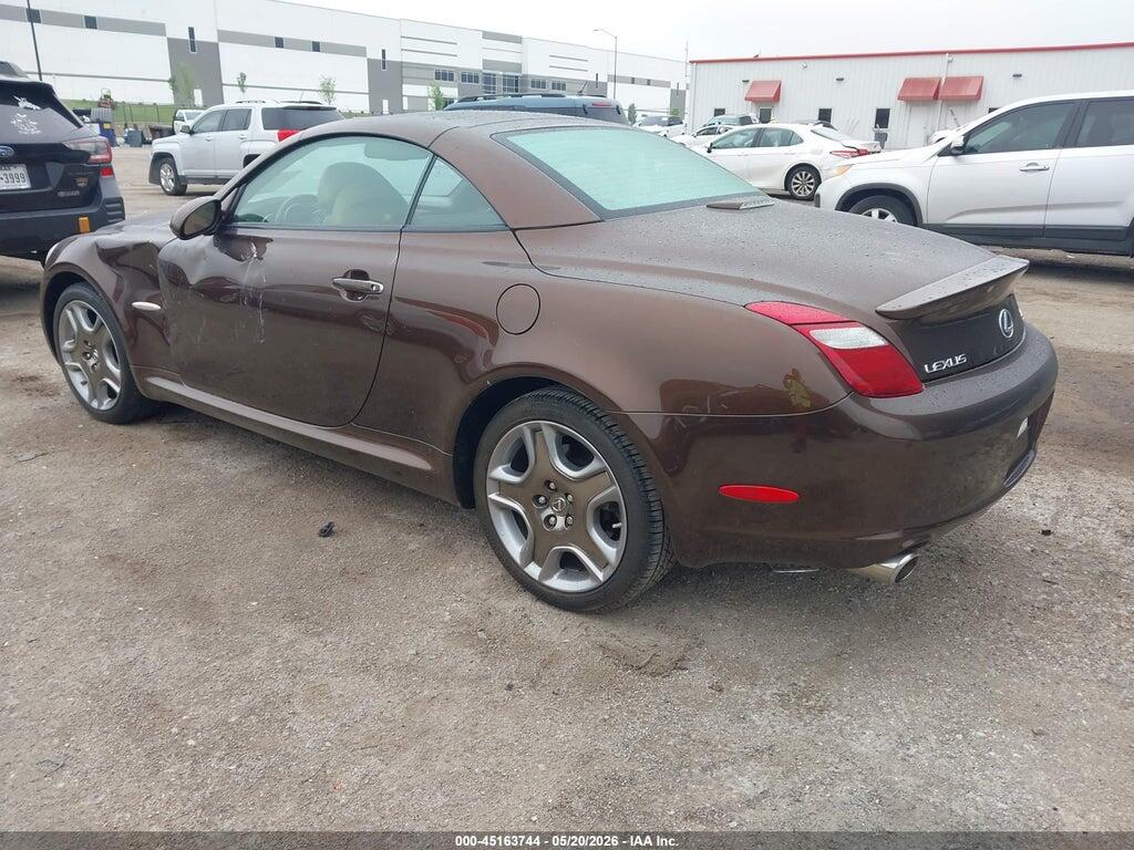 JTHFN48Y769000562 2006 LEXUS SC 430 photo no. 3