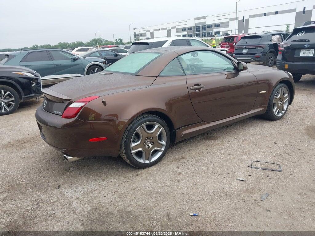 JTHFN48Y769000562 2006 LEXUS SC 430 photo no. 4