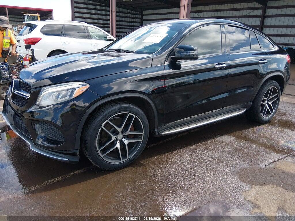 4JGED6EBXGA022580 2016 MERCEDES-BENZ GLE 450 AMG COUPE photo no. 2