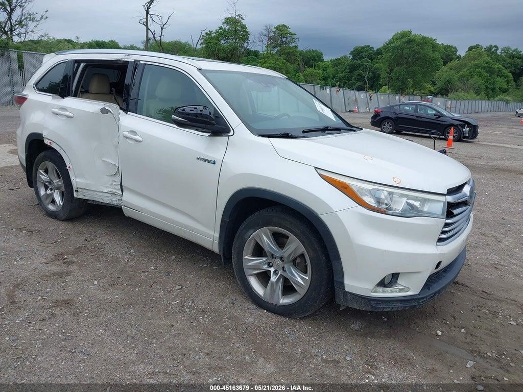 5TDDCRFH3ES004445 2014 TOYOTA HIGHLANDER HYBRID photo no. 1