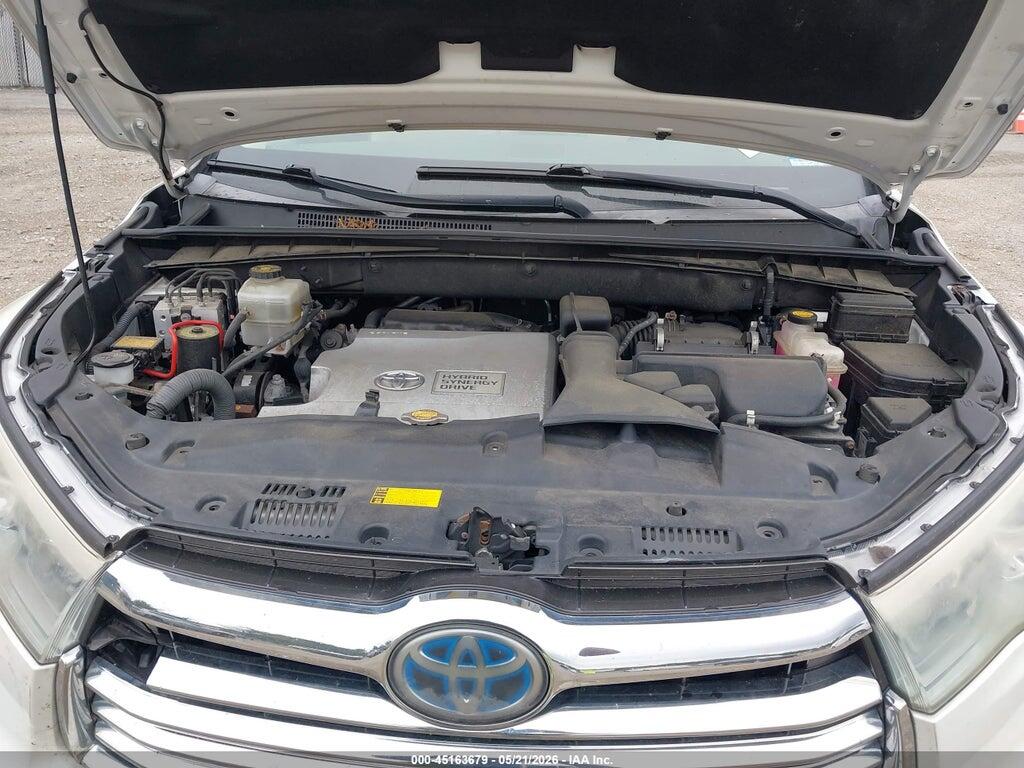 5TDDCRFH3ES004445 2014 TOYOTA HIGHLANDER HYBRID photo no. 10