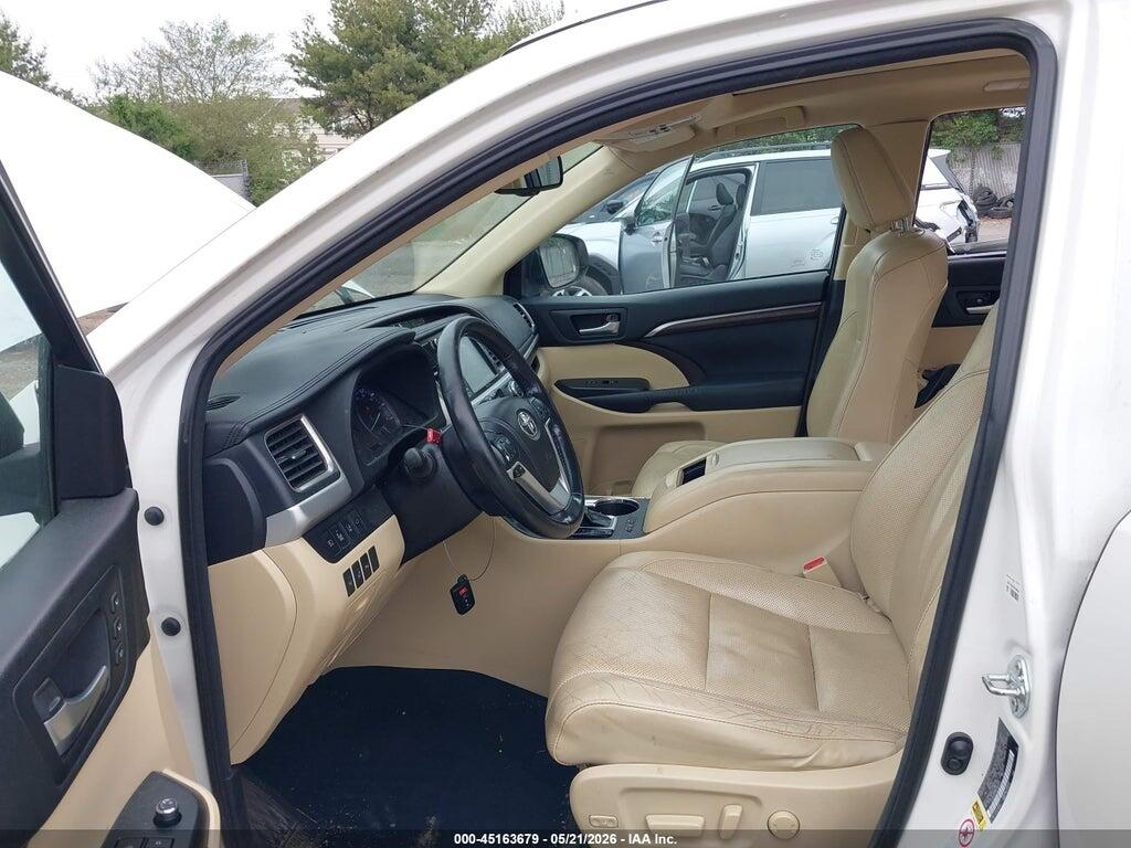 5TDDCRFH3ES004445 2014 TOYOTA HIGHLANDER HYBRID photo no. 5