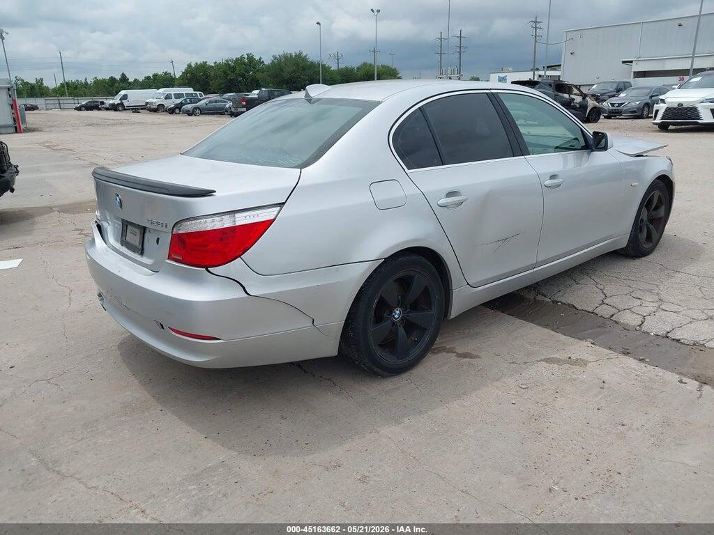 WBANU53518CT08655 2008 BMW 528I photo no. 4