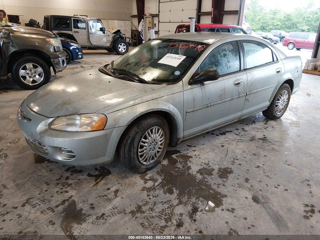 1C3EL46X42N284297 2002 CHRYSLER SEBRING photo no. 2