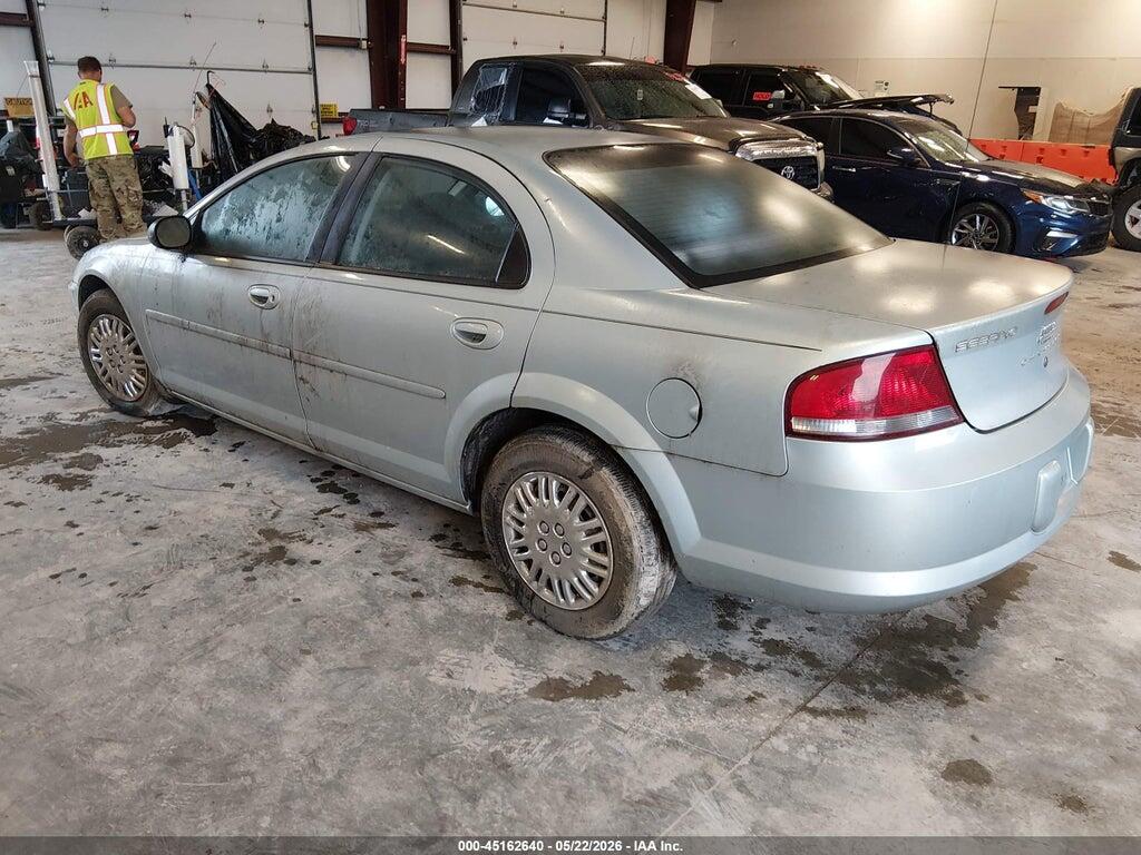 1C3EL46X42N284297 2002 CHRYSLER SEBRING photo no. 3