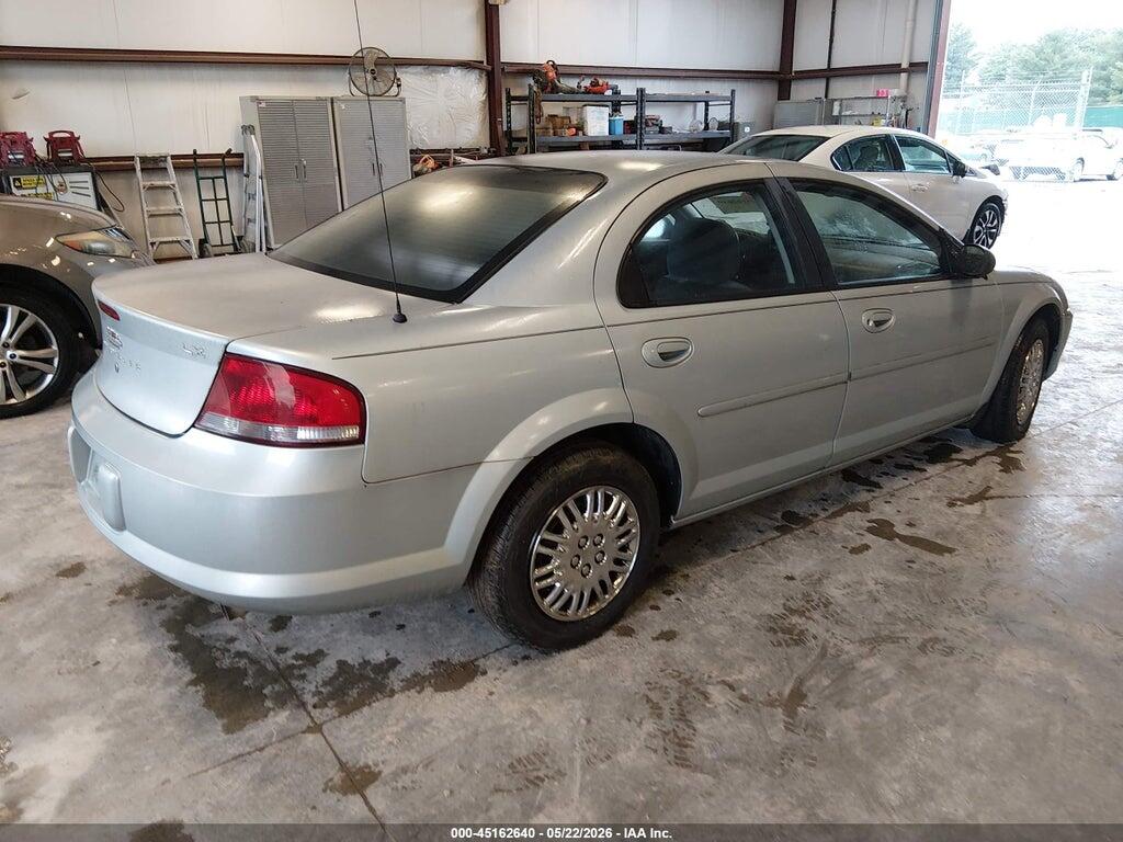1C3EL46X42N284297 2002 CHRYSLER SEBRING photo no. 4