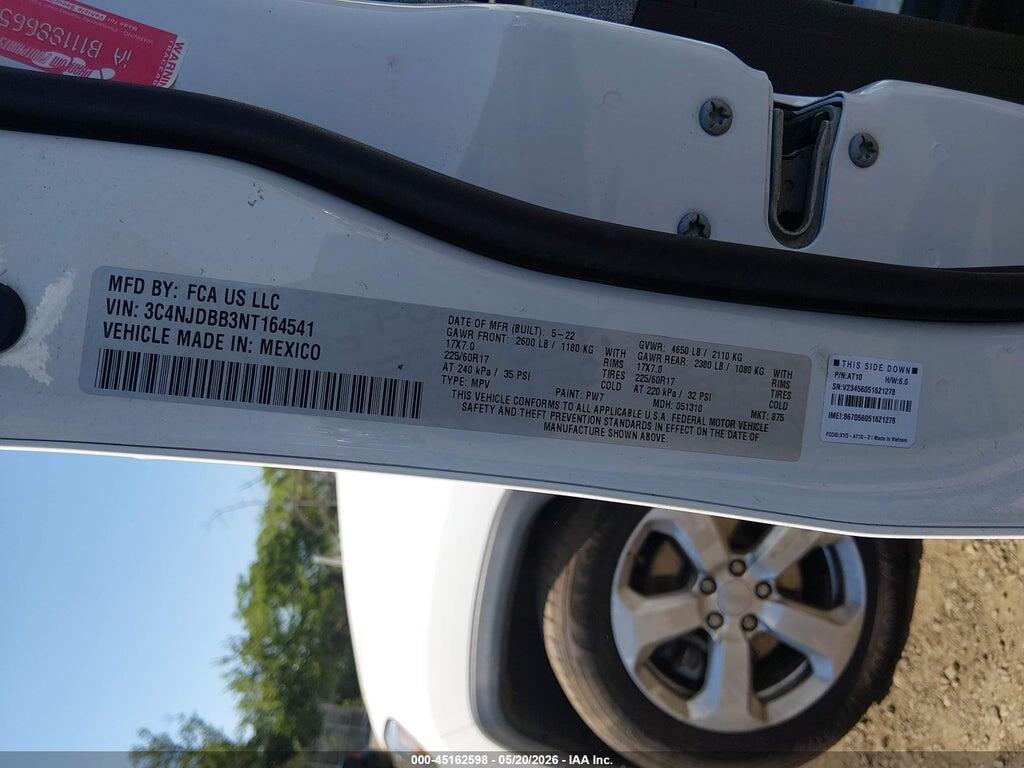 3C4NJDBB3NT164541 2022 JEEP COMPASS photo no. 9