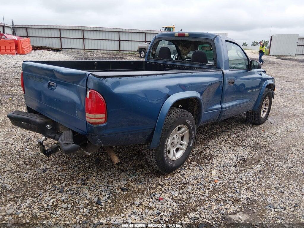 1B7FL36X42S650867 2002 DODGE DAKOTA photo no. 4