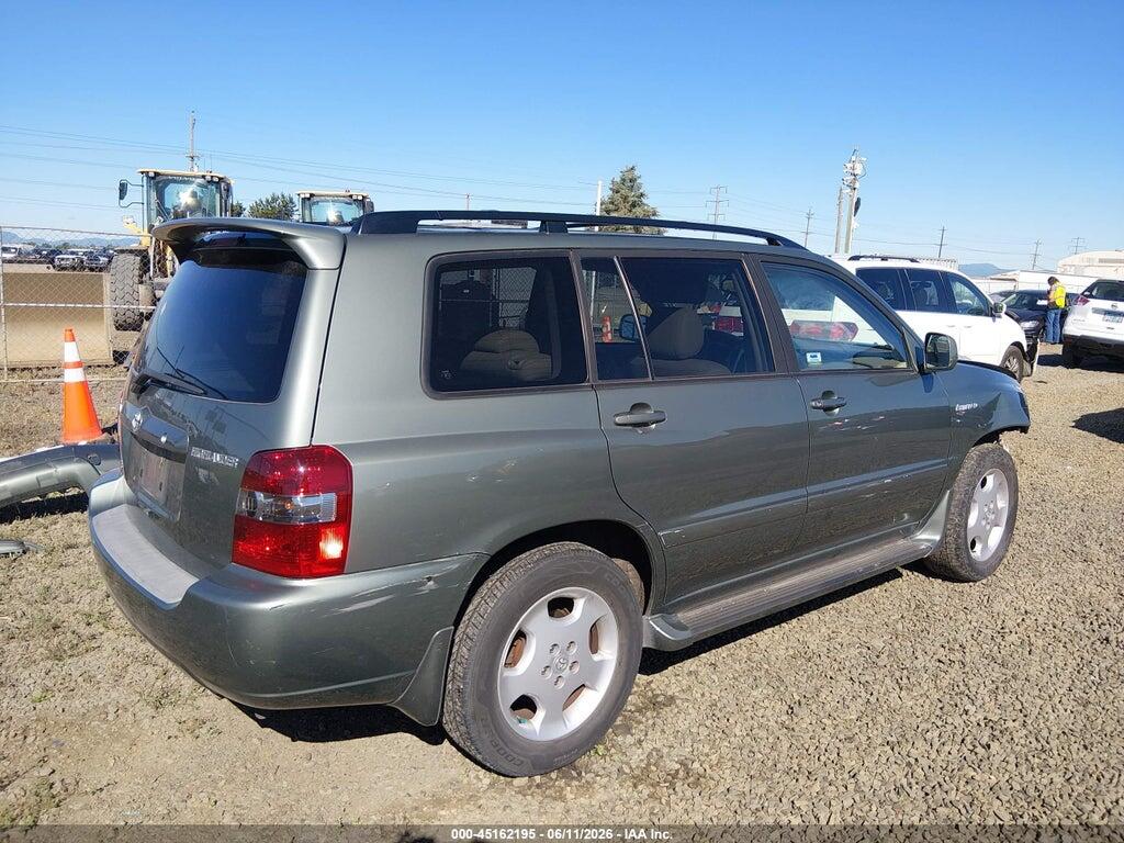 JTEEP21A950073696 2005 TOYOTA HIGHLANDER photo no. 4