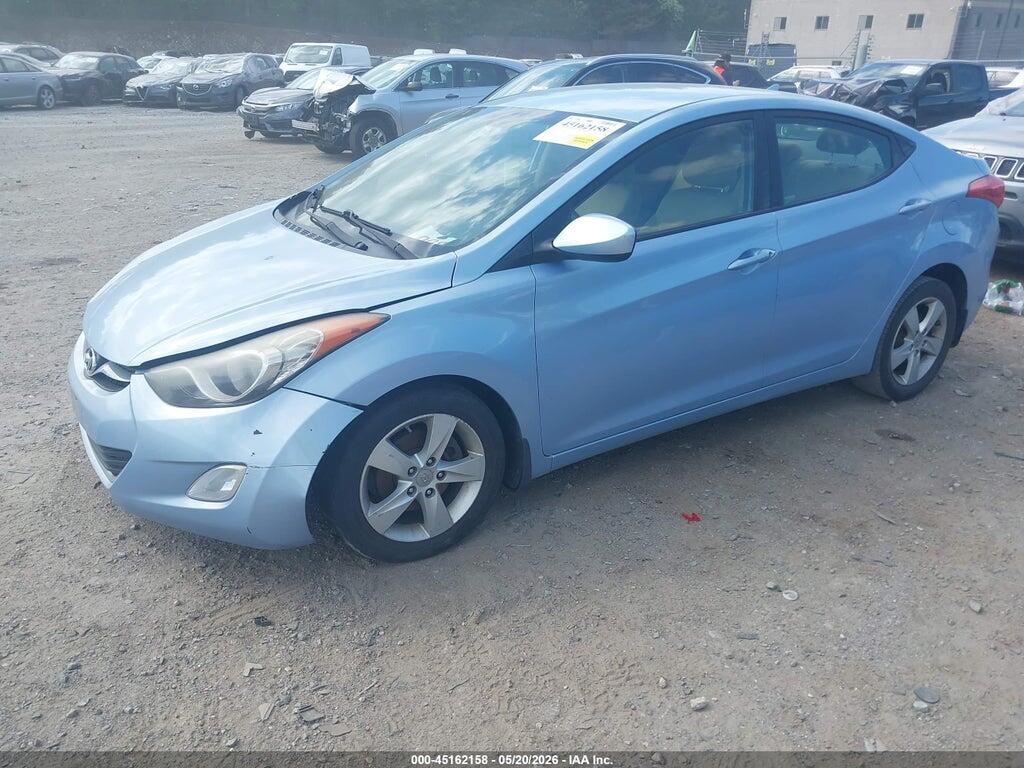 KMHDH4AE7CU412193 2012 HYUNDAI ELANTRA photo no. 2