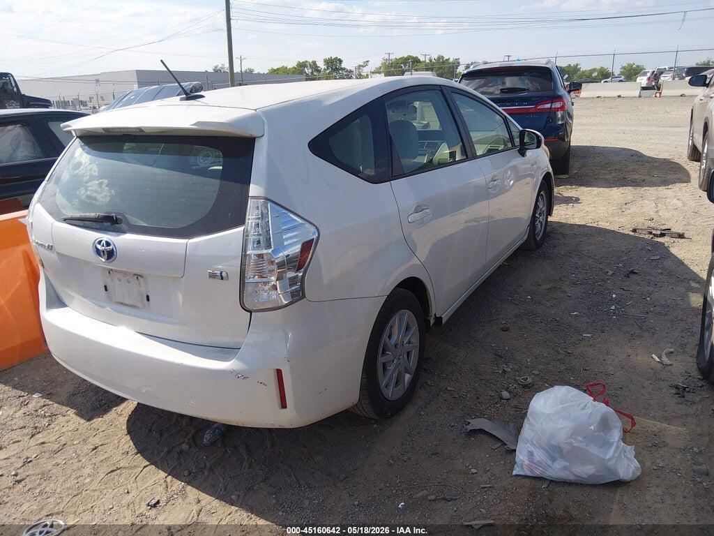JTDZN3EU2C3043568 2012 TOYOTA PRIUS V photo no. 4