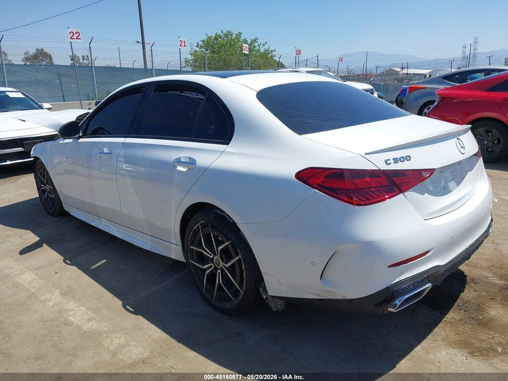 W1KAF4GB6SR292534 2025 MERCEDES-BENZ C 300 photo no. 3