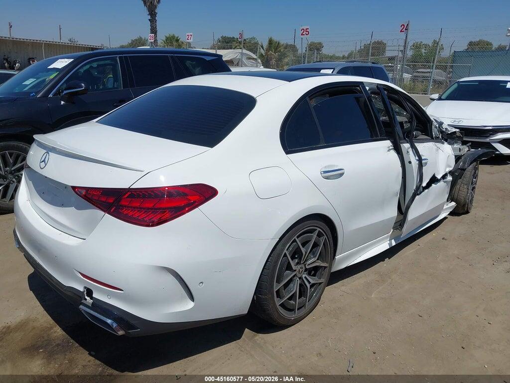 W1KAF4GB6SR292534 2025 MERCEDES-BENZ C 300 photo no. 4