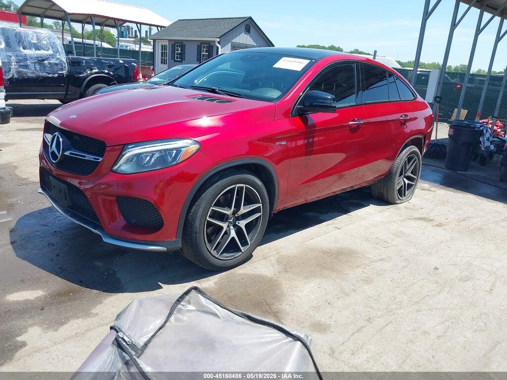 4JGED6EB5HA075060 2017 MERCEDES-BENZ AMG GLE 43 COUPE photo no. 2