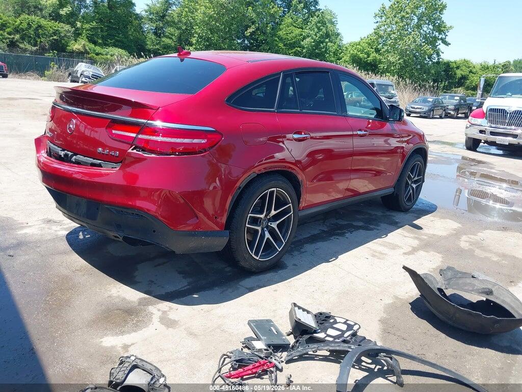 4JGED6EB5HA075060 2017 MERCEDES-BENZ AMG GLE 43 COUPE photo no. 4
