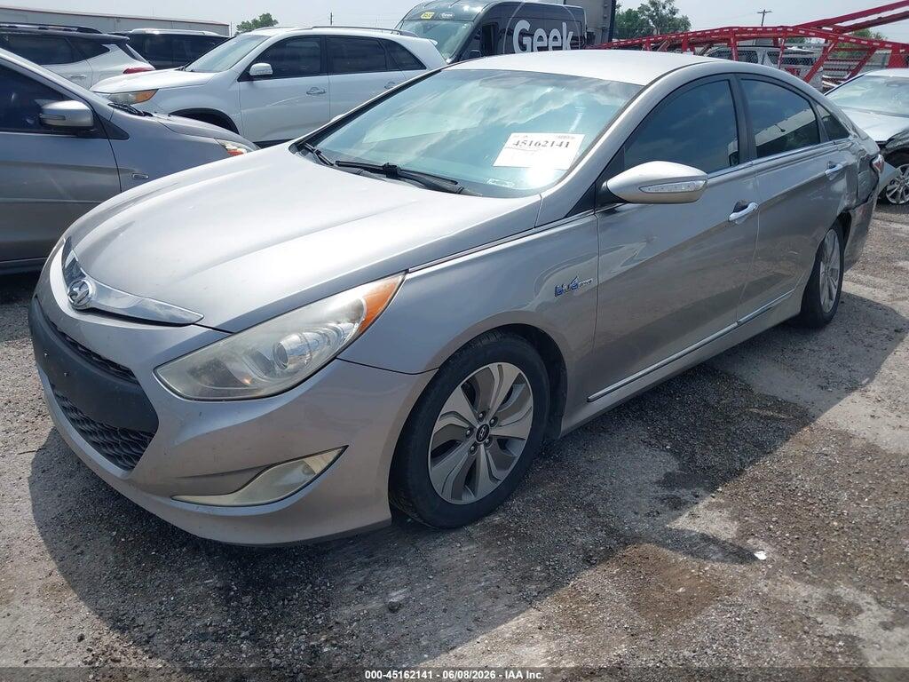 KMHEC4A48DA096218 2013 HYUNDAI SONATA HYBRID photo no. 2