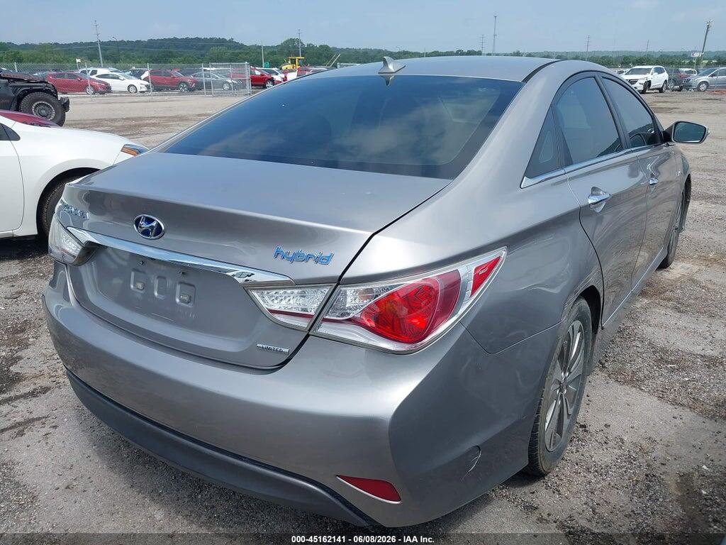 KMHEC4A48DA096218 2013 HYUNDAI SONATA HYBRID photo no. 4