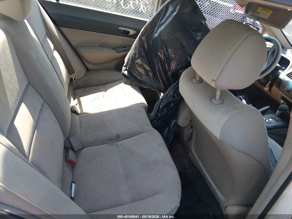 1HGFA16549L018837 2009 HONDA CIVIC photo no. 8