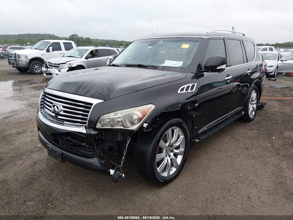 JN8AZ2NE2E9062839 2014 INFINITI QX80 photo no. 2