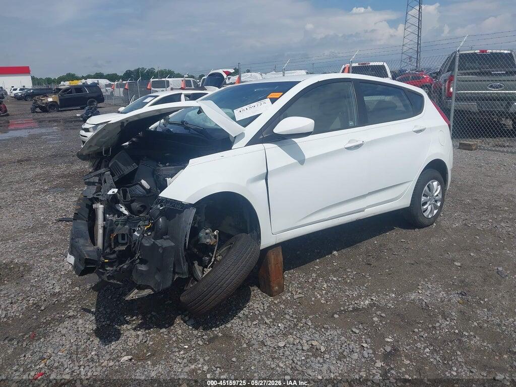 KMHCT5AE3EU161658 2014 HYUNDAI ACCENT photo no. 2